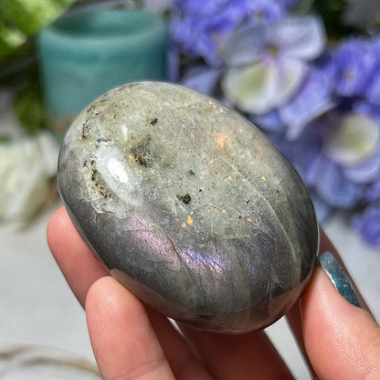 Peach Purple Labradorite