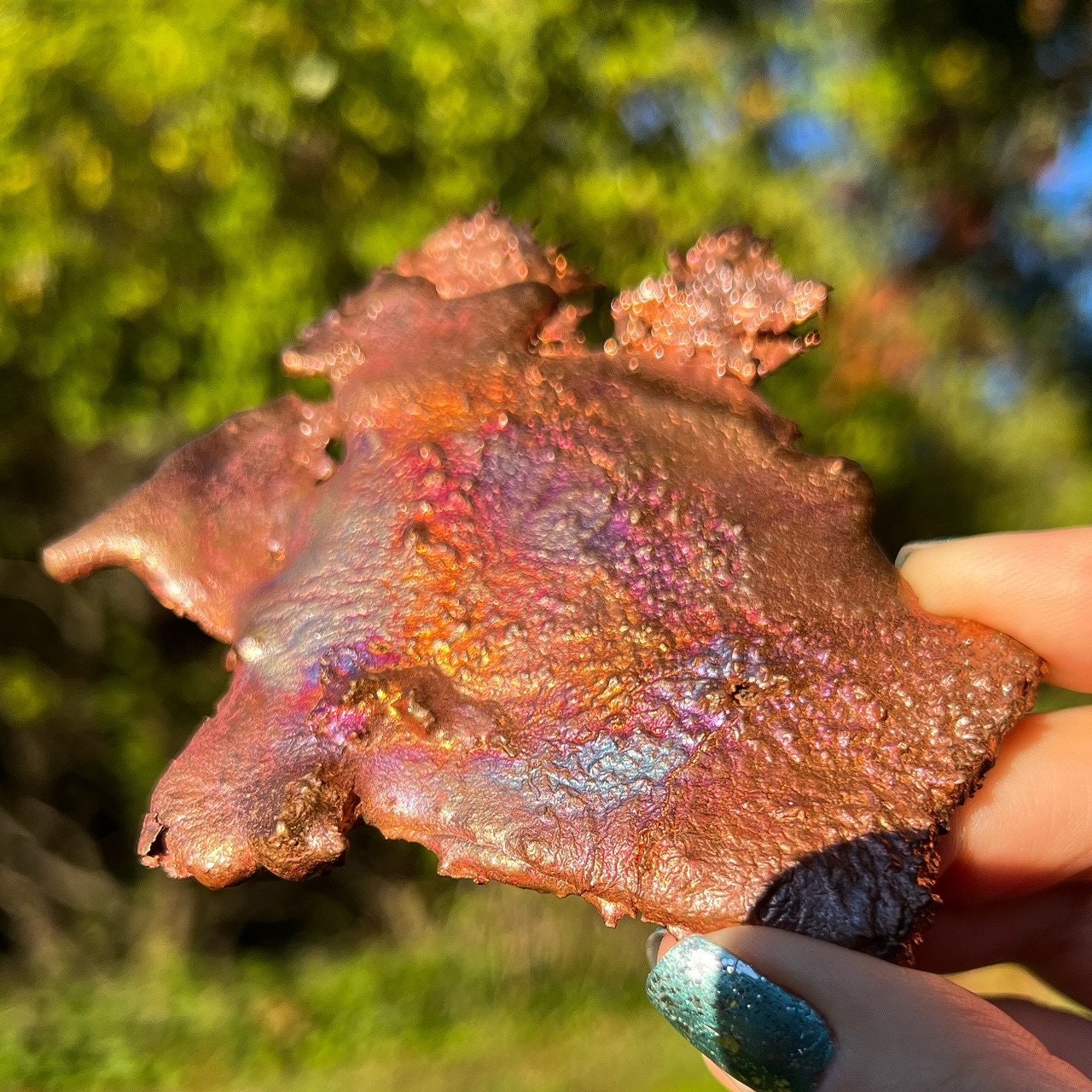 Splash Copper Wall Art
