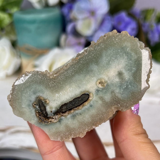 Glittery Quartz Jasper Eye