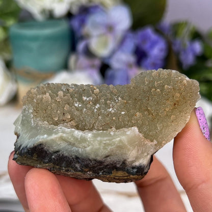 Glittery Quartz Jasper Eye