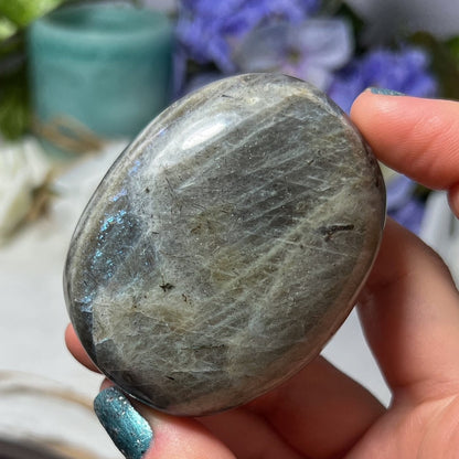 Peach Purple Labradorite