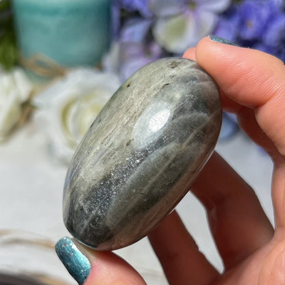 Peach Purple Labradorite