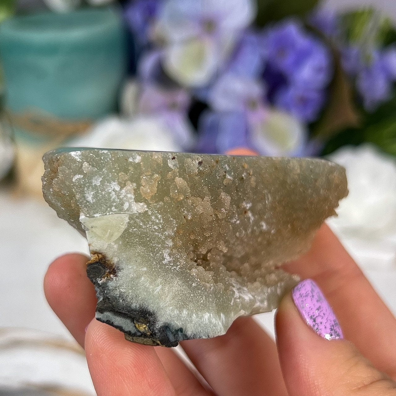 Glittery Quartz Jasper Eye