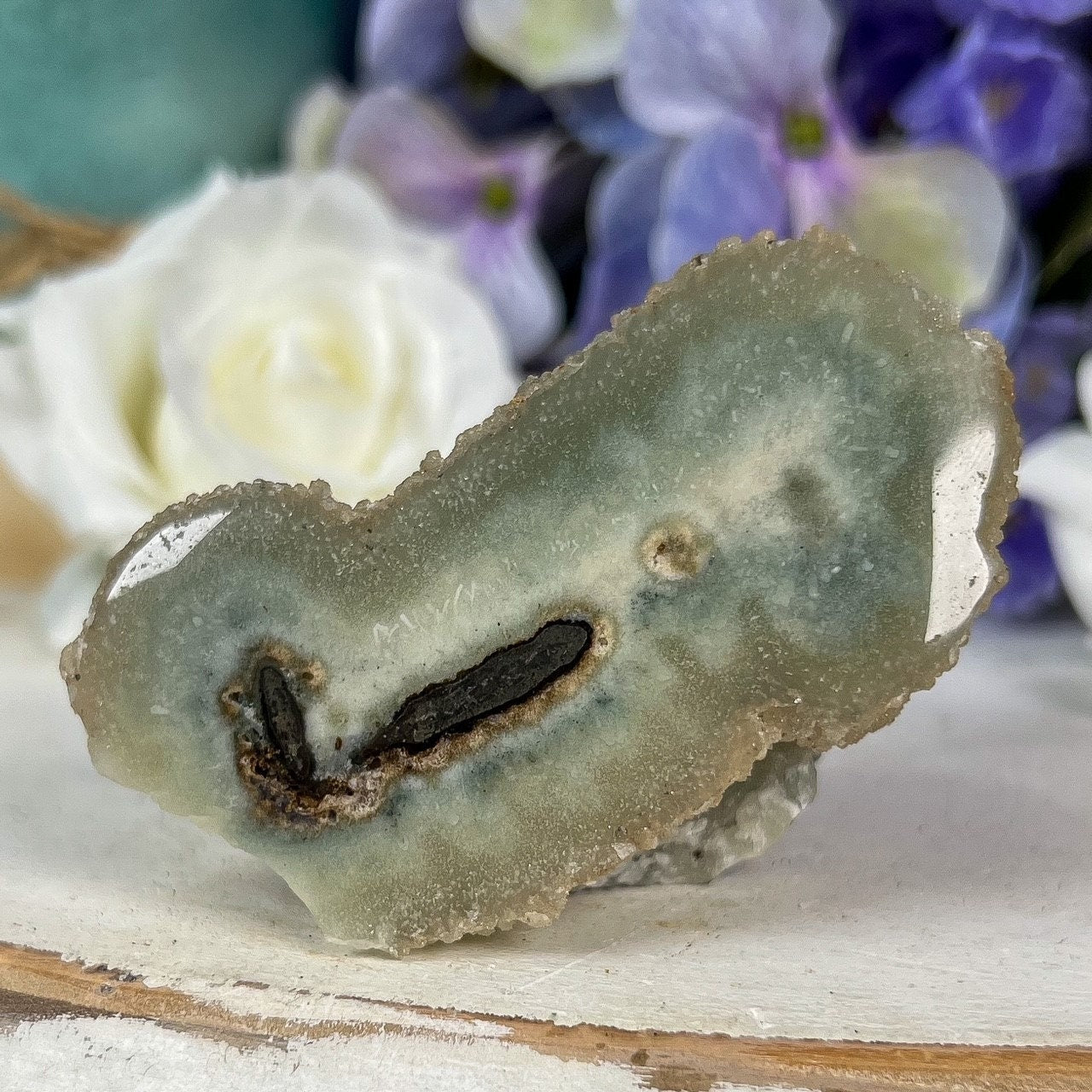 Glittery Quartz Jasper Eye