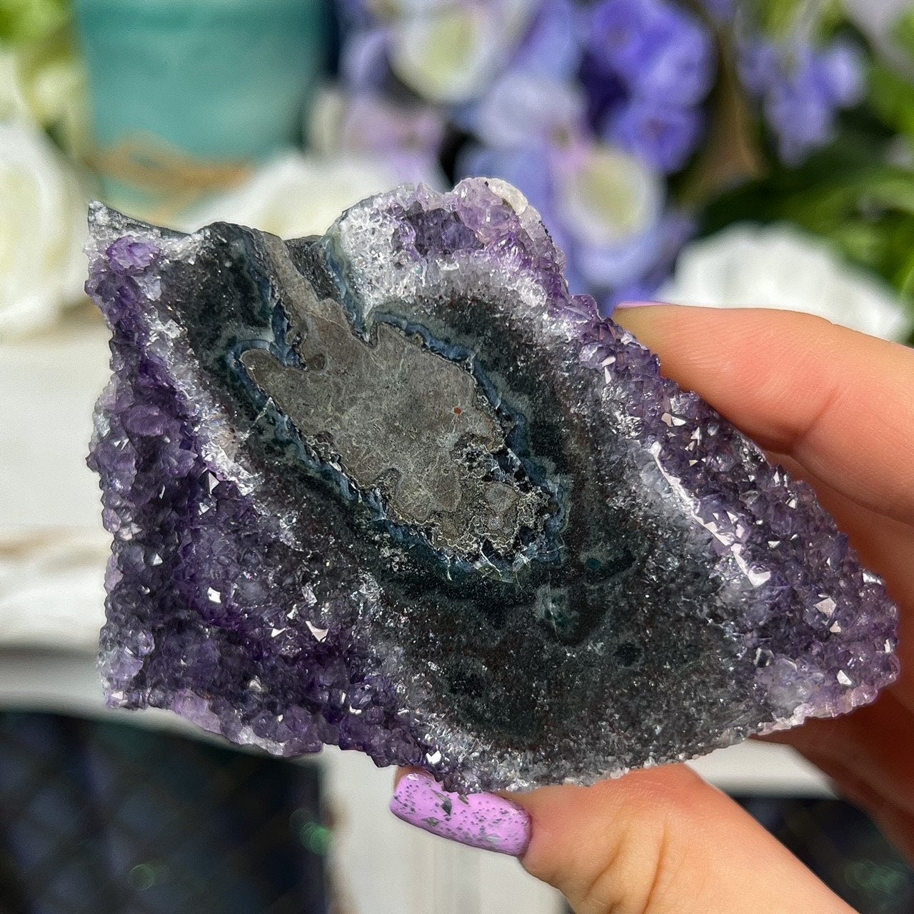 Amethyst Jasper Eye