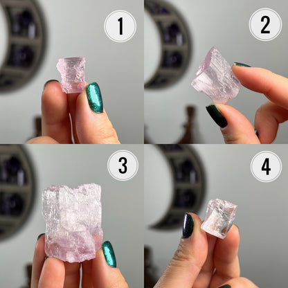 Gem Grade Raw Kunzite