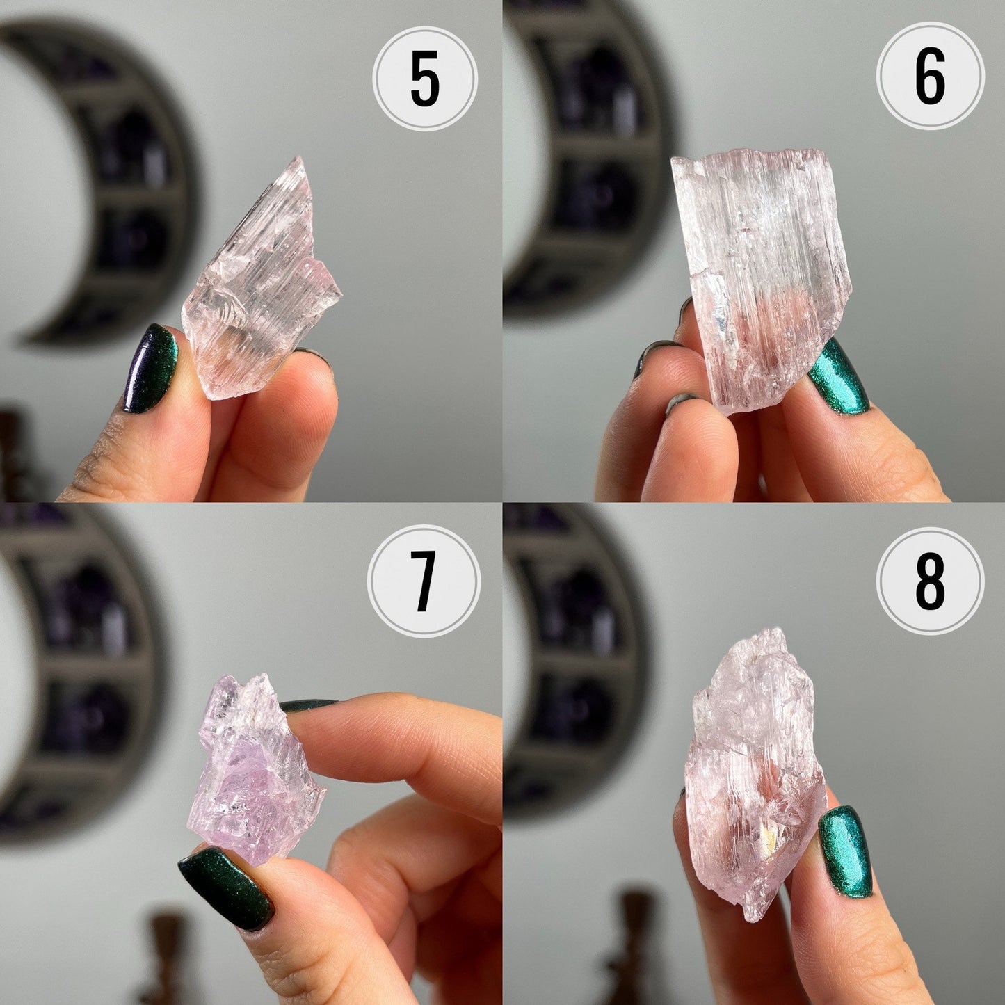 Gem Grade Raw Kunzite