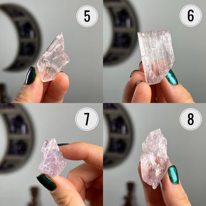 Gem Grade Raw Kunzite