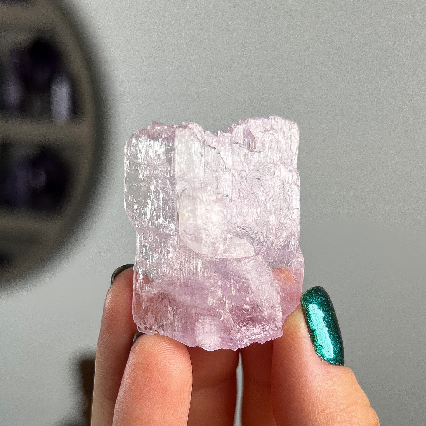 Gem Grade Raw Kunzite