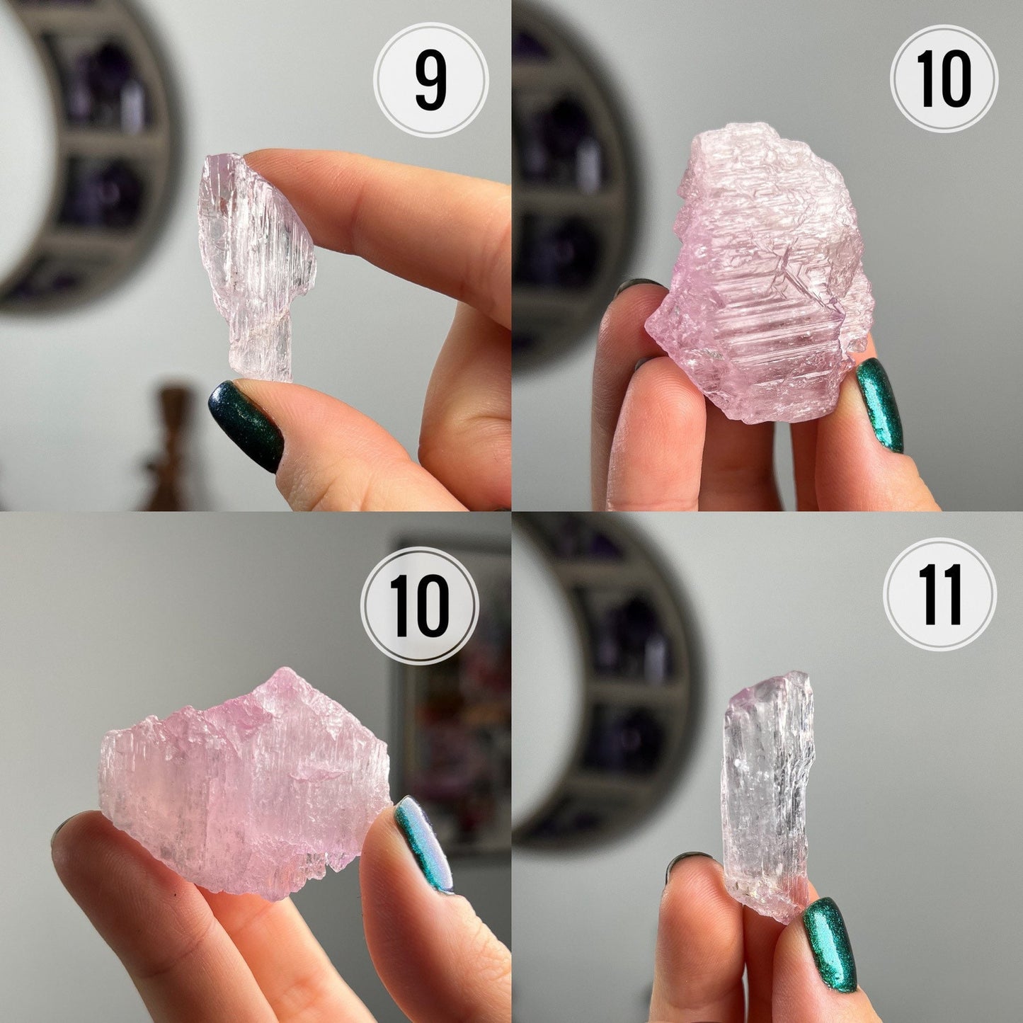 Gem Grade Raw Kunzite