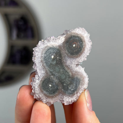 Rainbow Aura Amethyst Flower