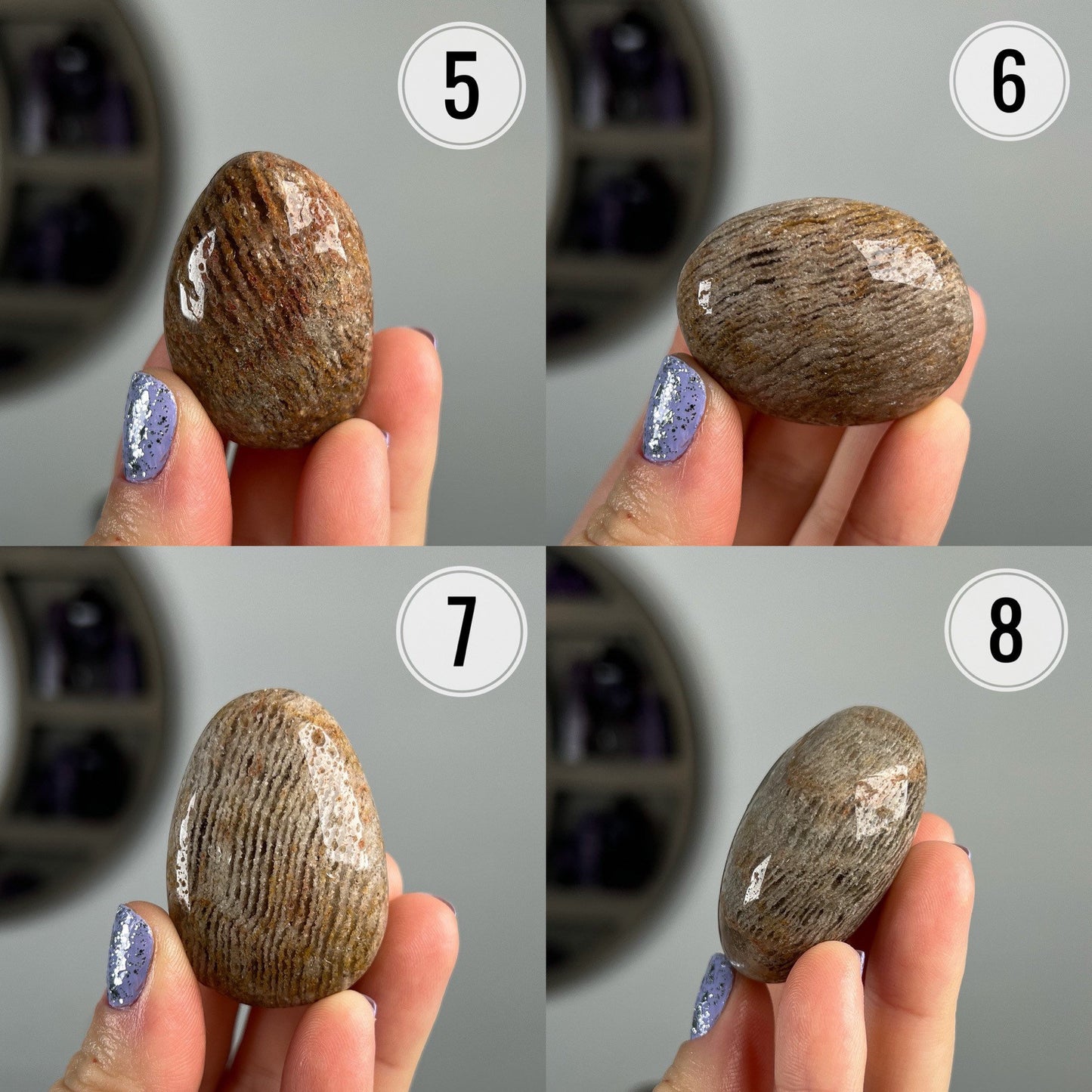 Garden Quartz Pocket Stones