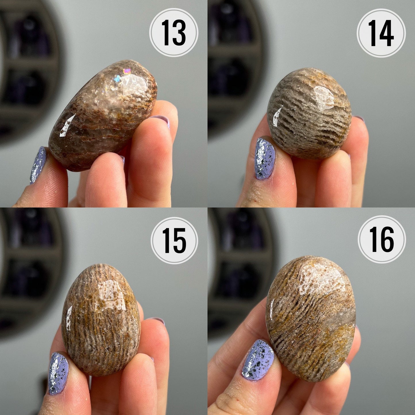 Garden Quartz Pocket Stones