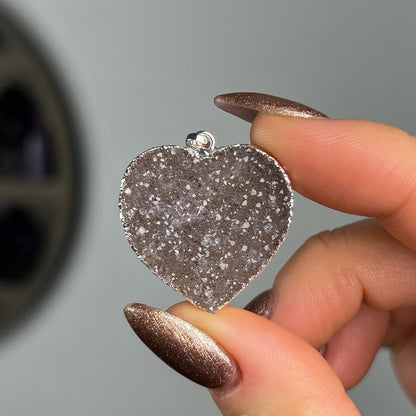 Rainbow Amethyst Druzy Pendants