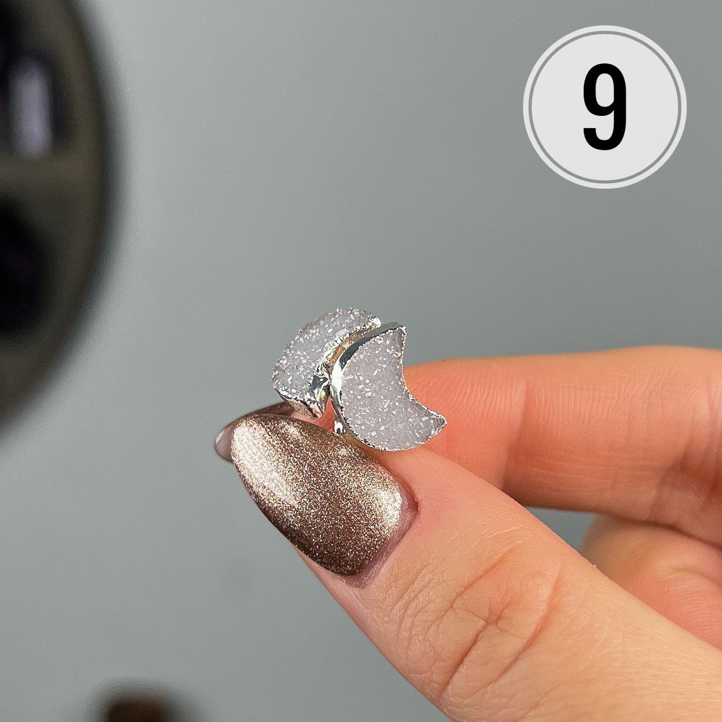 Rainbow Amethyst Stud Earrings