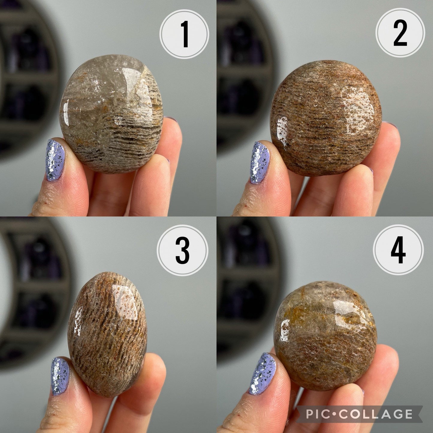 Garden Quartz Pocket Stones