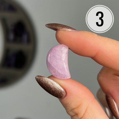 Mini Kunzite Moon