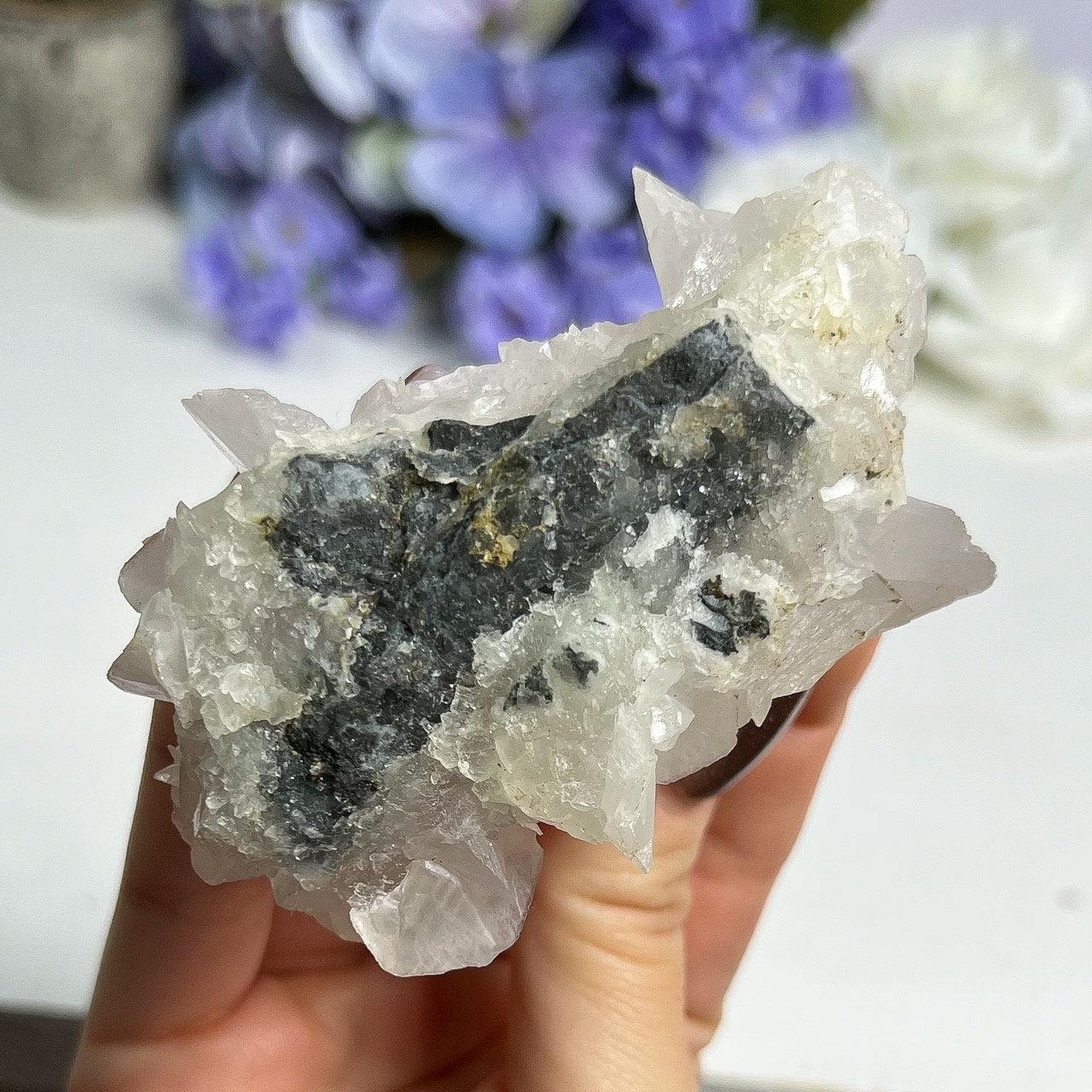 Raw Bladed Pink Calcite Specimen