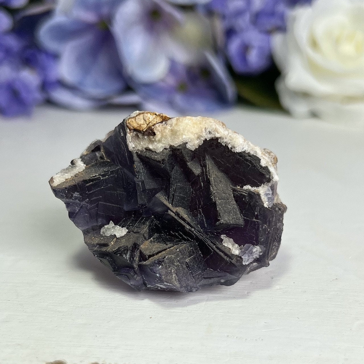 Cubic Etched Fluorite