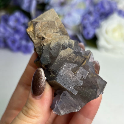 Cubic Etched Fluorite