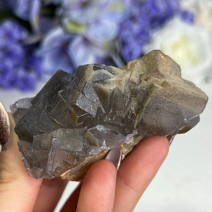 Cubic Etched Fluorite