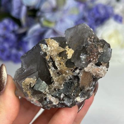 Cubic Etched Fluorite