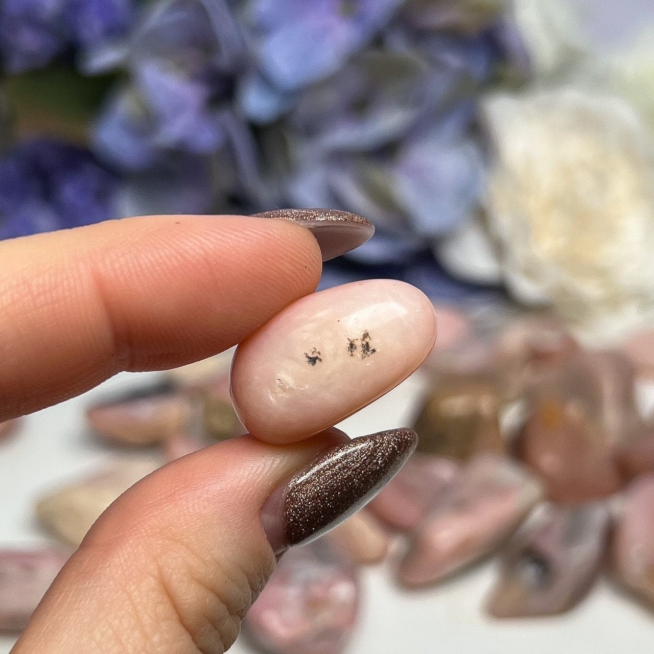 Pink Opal Freeform Tumbles