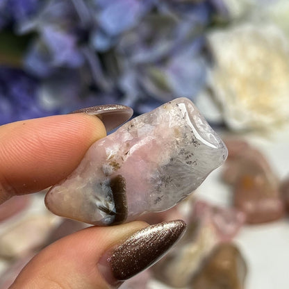 Pink Opal Freeform Tumbles