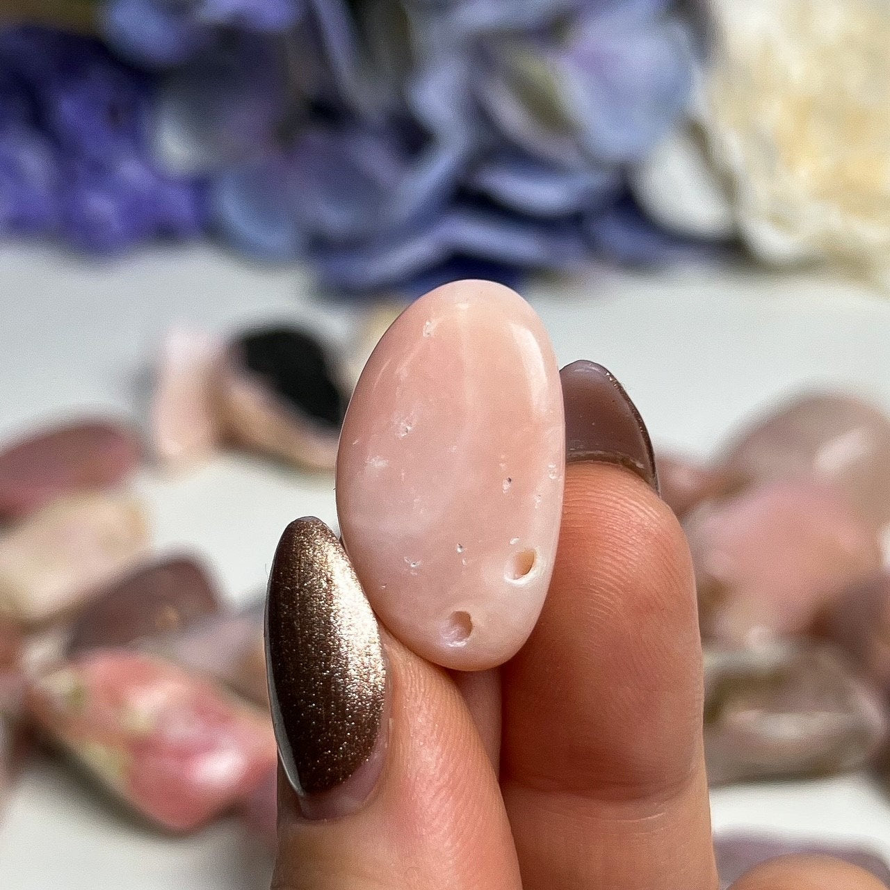 Pink Opal Freeform Tumbles