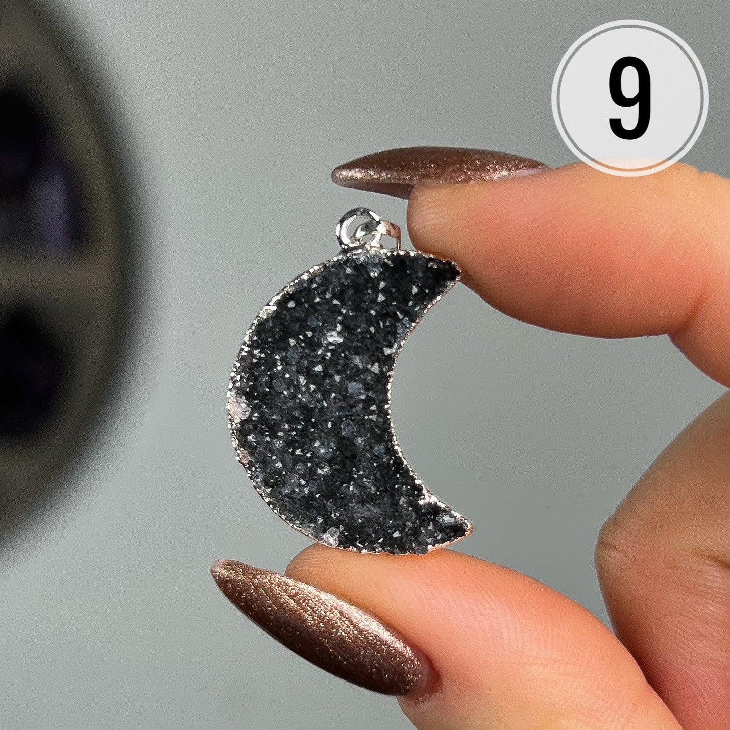 Rainbow Amethyst Druzy Pendants