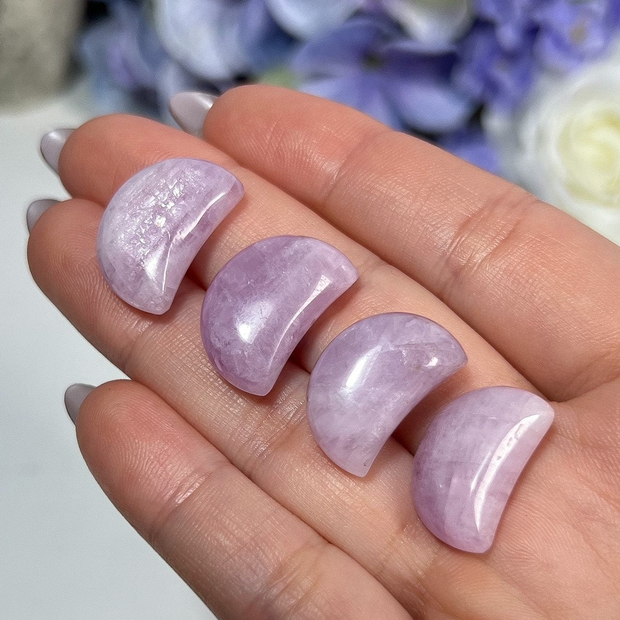 Mini Kunzite Moon