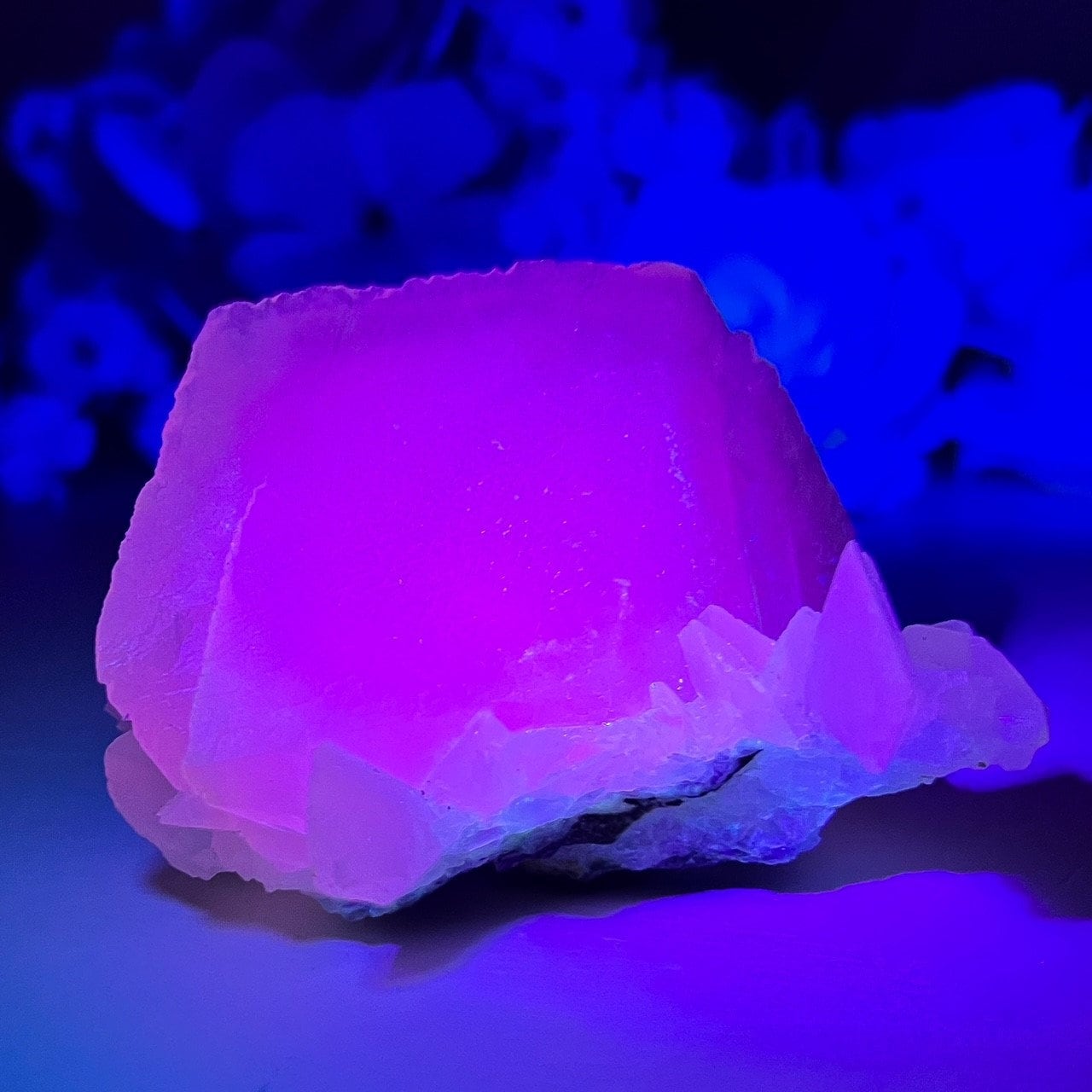 Raw Bladed Pink Calcite Specimen