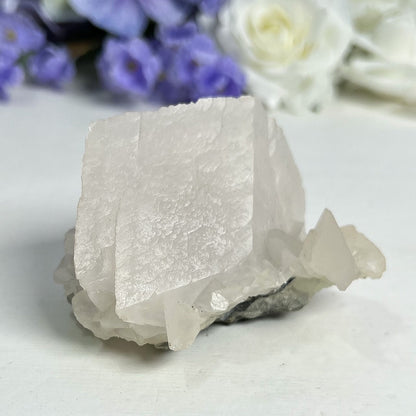 Raw Bladed Pink Calcite Specimen