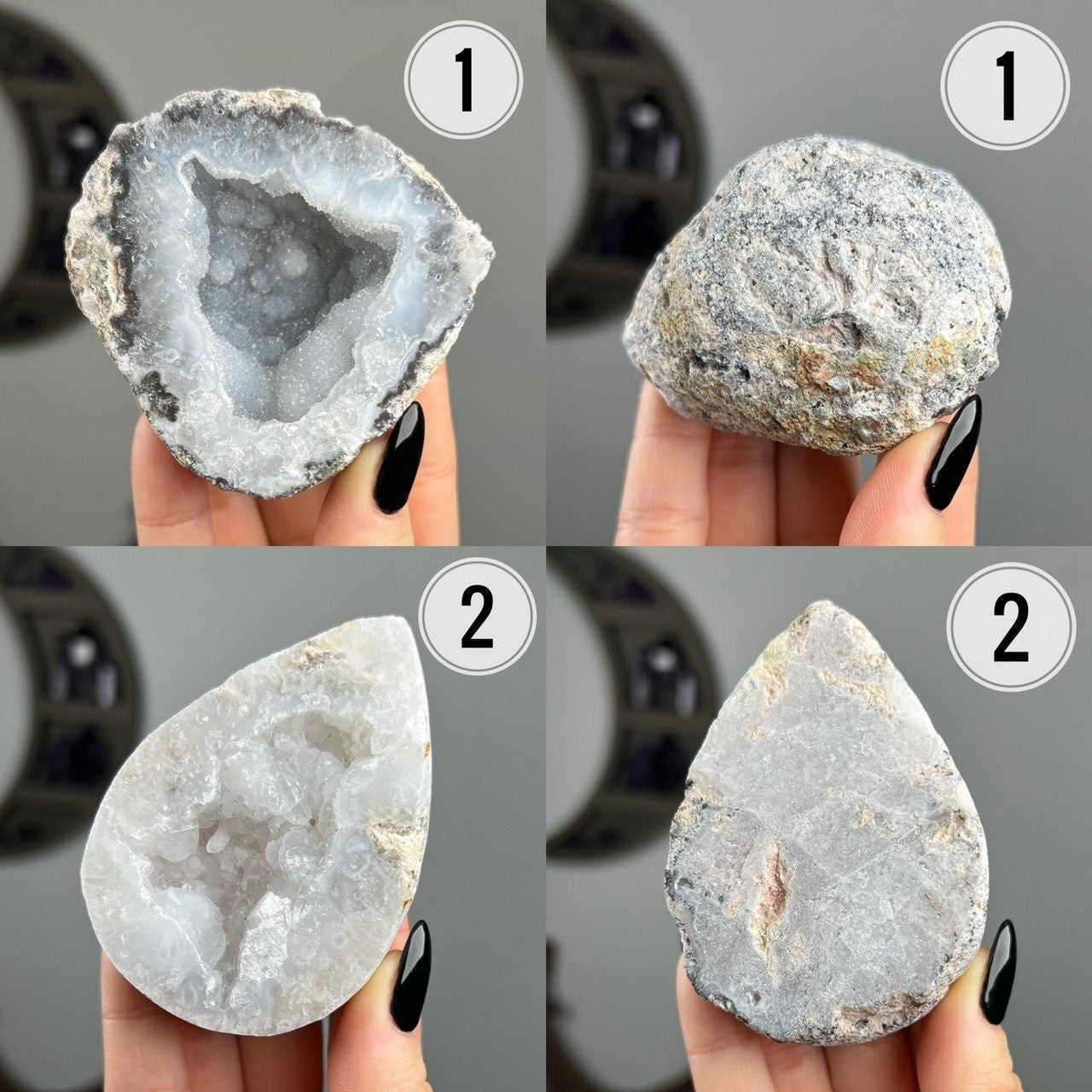 Chalcedony Quartz Mini Dish