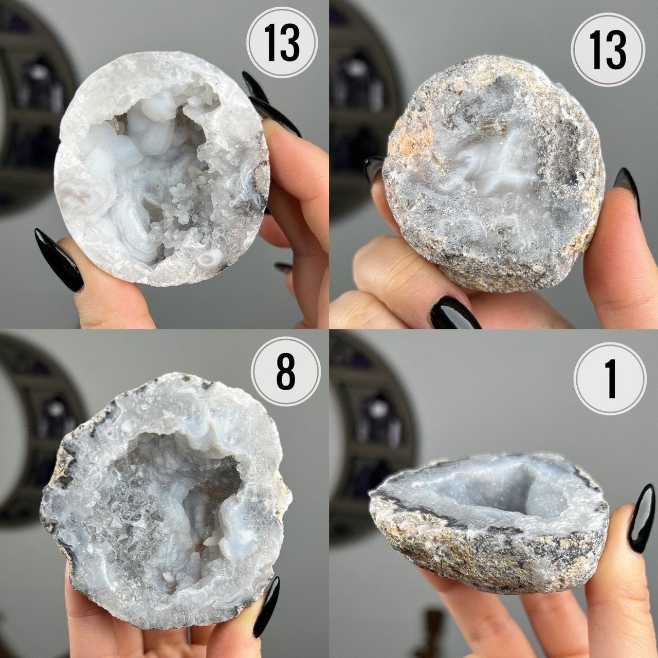Chalcedony Quartz Mini Dish