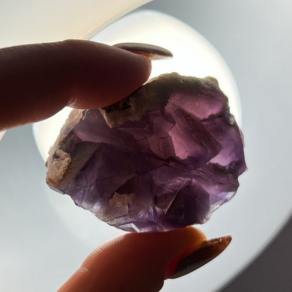 Cubic Etched Fluorite