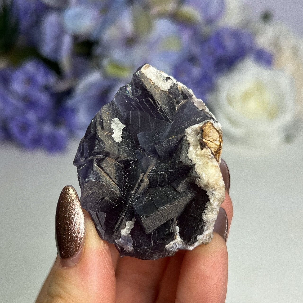 Cubic Etched Fluorite