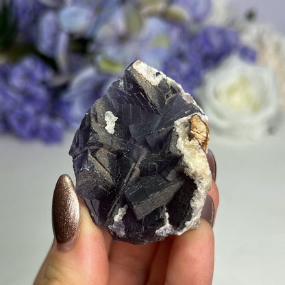 Cubic Etched Fluorite