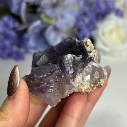 Cubic Etched Fluorite