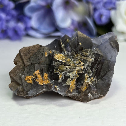 Cubic Etched Fluorite