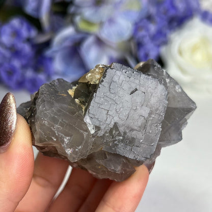 Cubic Etched Fluorite