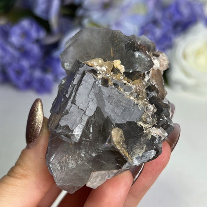 Cubic Etched Fluorite