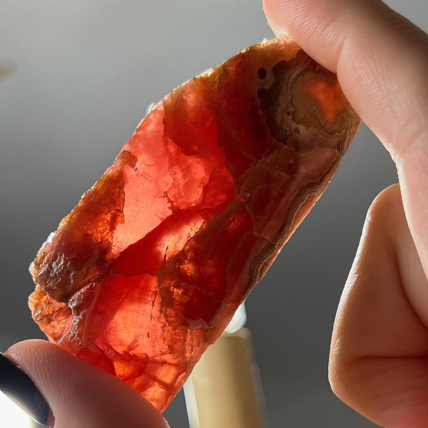 Rhodochrosite Slab