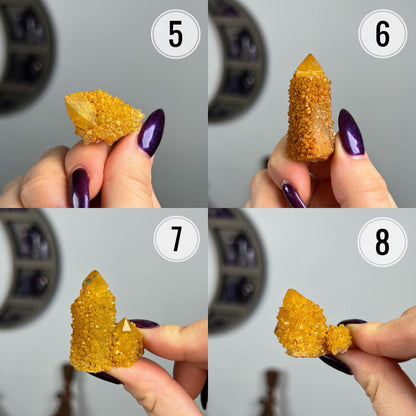 Sunshine Spirit Quartz Cactus Cluster Points