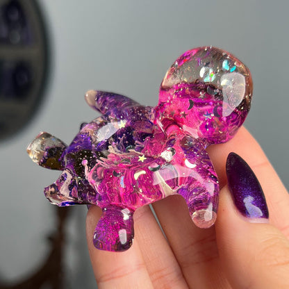 Resin Sea Turtle Sphere Stand