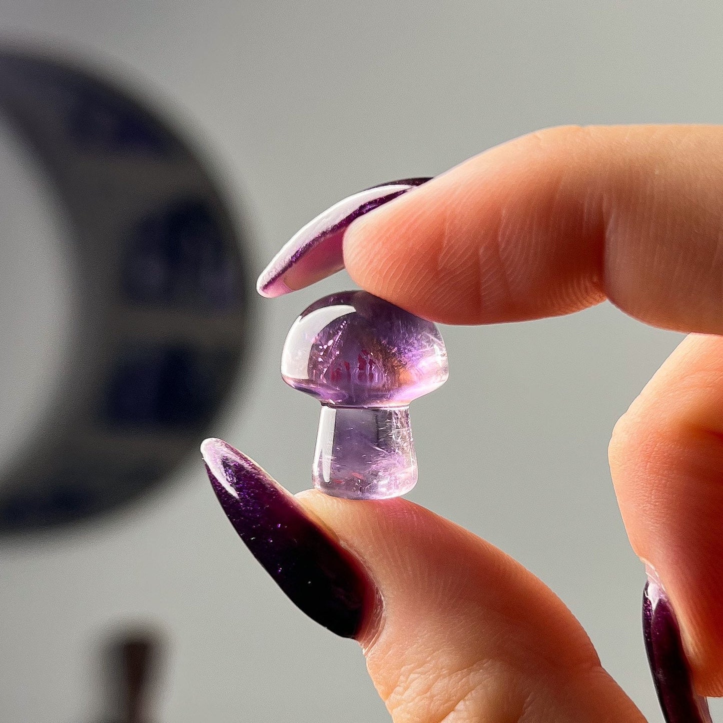 Mini Gem Amethyst Mushrooms