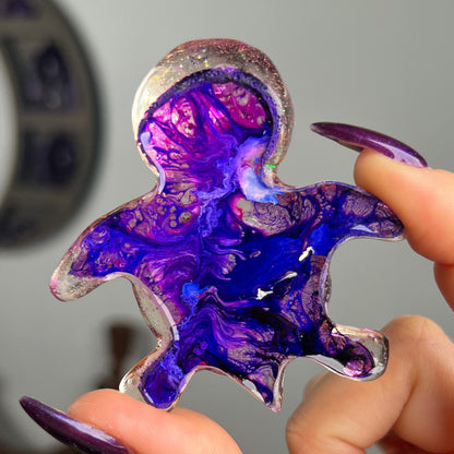 Resin Sea Turtle Sphere Stand