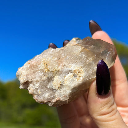 Elestial Congo Citrine Cluster