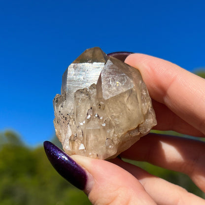 Elestial Congo Citrine Cluster