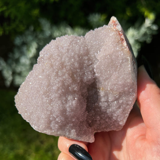 Sugar Druzy Pink Amethyst